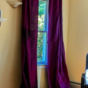 Ikea curtains 98"x57", 2 panels